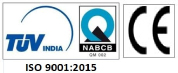 ISO 9001:2015 certification marks
